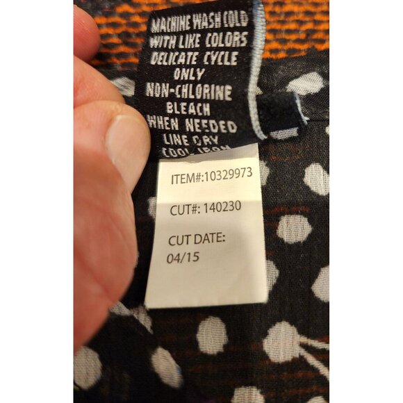 Torrid Women's Plus Size 2 Polka Dot & Floral Print Camisole Swing Top. - Picture 3 of 10